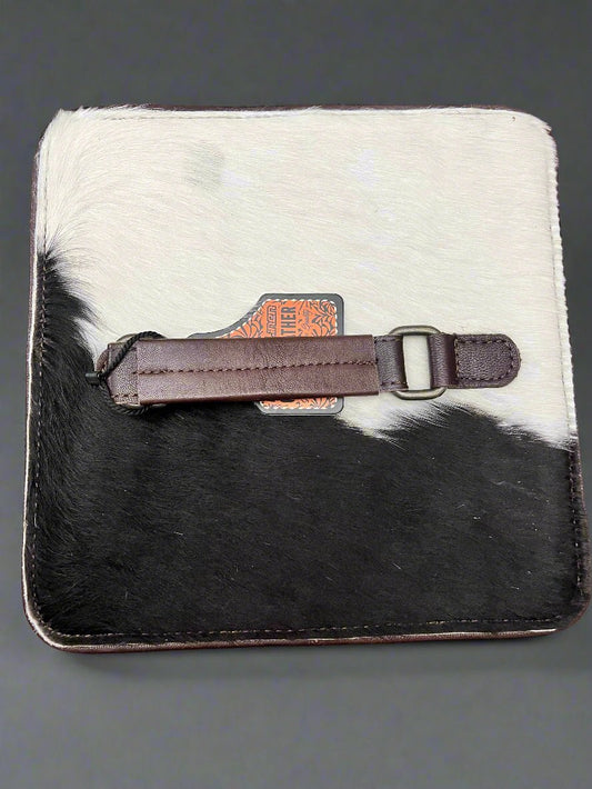 Lockable Hair on Hide Jewelry Case