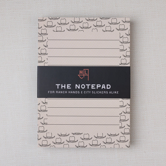 Cowboy Hats Notepad