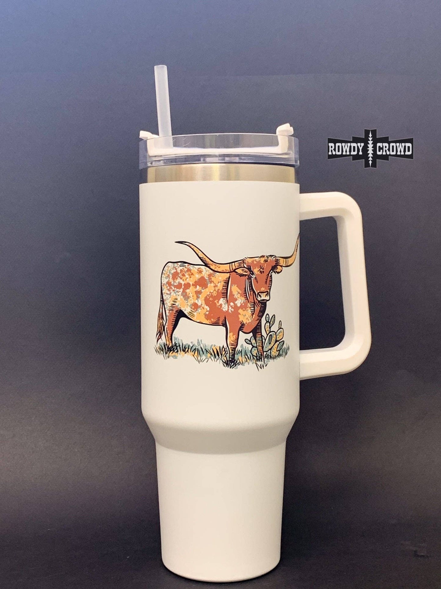 No Bull 40oz Tumbler (Bull Print, Insulated)