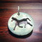 Petite Sterling Silver Horse Charm/Pendant — Minimalist Western Equestrian Statement