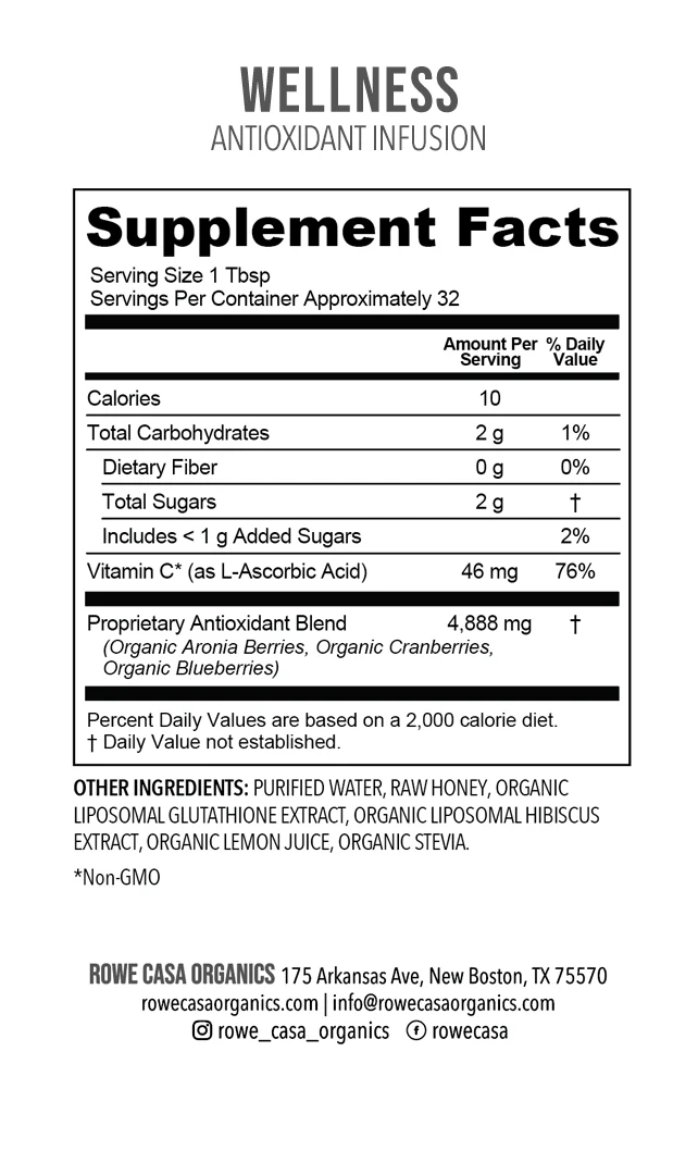 Antioxidant Infusion 16oz