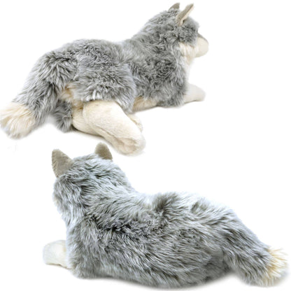 Whitaker the Wolf Pup 15" Plush — Wild Western Pack Story