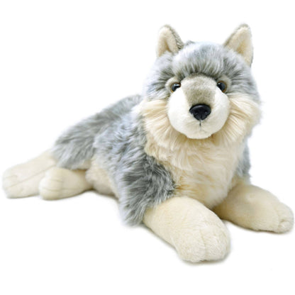 Whitaker the Wolf Pup 15" Plush — Wild Western Pack Story